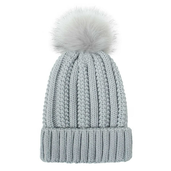 WonderWiz Women's Airy Cool Lightweight Cutout Long Slouchy Crochet Knit Beanie Hat Gray One Size