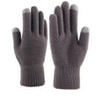 thumbnail image 1 of WonderWiz Womens Winter Gloves Touch Screen Warm Fleece Lined Thick Thermal Windproof Ladies Snow Gloves for Cold Weather Gray One Size, 1 of 3