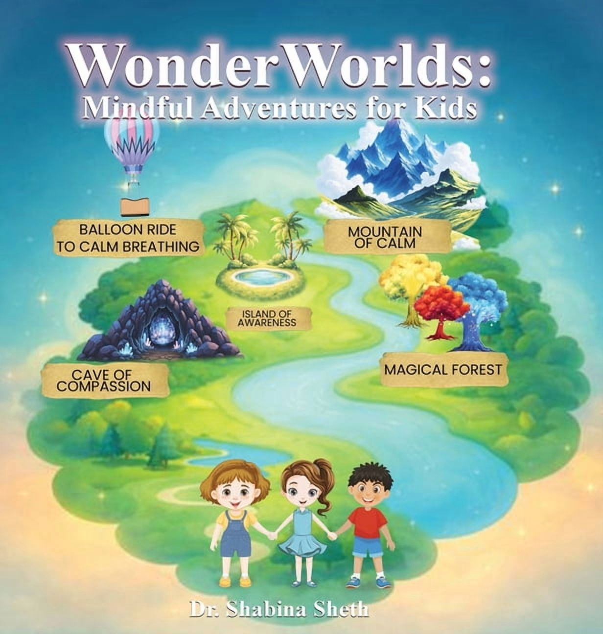 WonderWorlds: Mindful Adventures for Kids, (Hardcover)