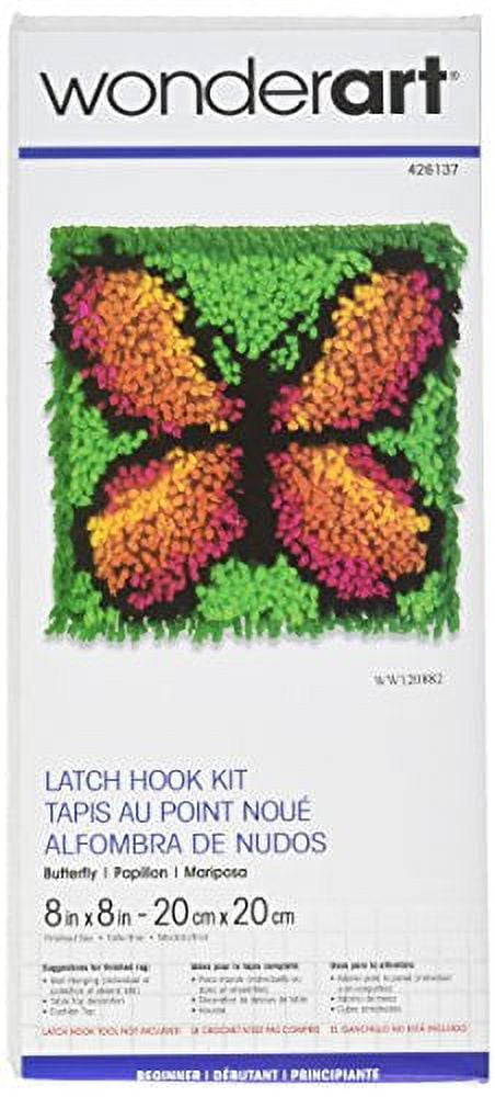 Wonderart® Latch Hook Kit, Small Butterfly