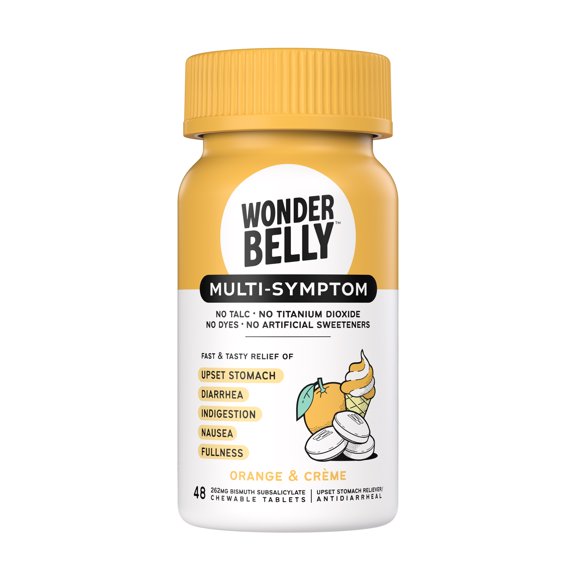 Wonderbelly Multi Sympton Orange and Cr??me 48ct