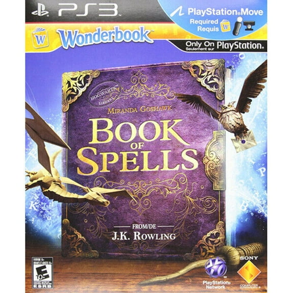 Wonderbook Book Of Spells Game Only (PS3 Playstation 3)