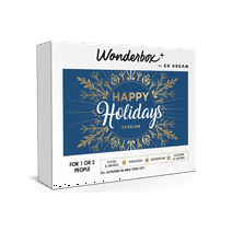Wonderbox - Experience Gift, Happy Holidays Passion, Spas & Massage, Adventure or Leisure Activity