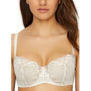 Wonderbra Womens Refined Glamour Balconette Bra, Ivory, 32F