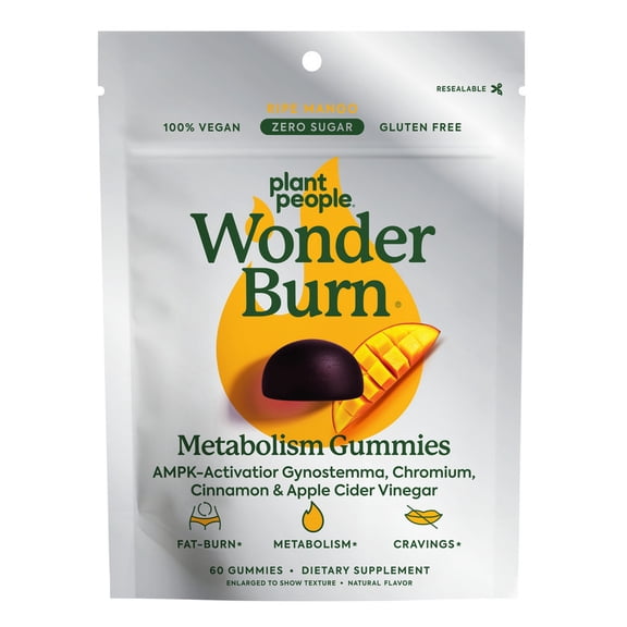 WONDERBURN RIPE MANGO 60CT METABOLISM GUMMIES