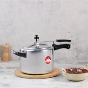 Wonderchef Ultima Inner Lid طبخ هندي من الألومنيوم ، طباخ ، فضي ، 3 كوارت