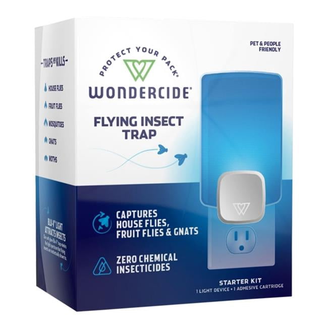 Wondercide 810075890174 Flying Insect Trap Light Starter Kit