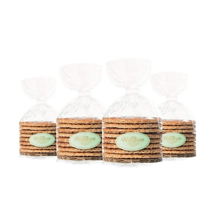 Wonderen Stroopwafels Value Bundle 4x Stroopwafel 8-pack Kosher Original Dutch Syrup Waffle Snack Perfect Gift World's best stroopwafel