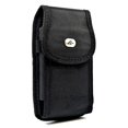 thumbnail image 1 of Wonderfly Vertical Pouch Compatible with Samsung Galaxy Note8, Note9, Note10+ or Note10 Pro, a Rugged Nylon Heavy Duty Carrying Case with Belt Clip, Fits The Phone with a Gel or Thin Case, 1 of 4