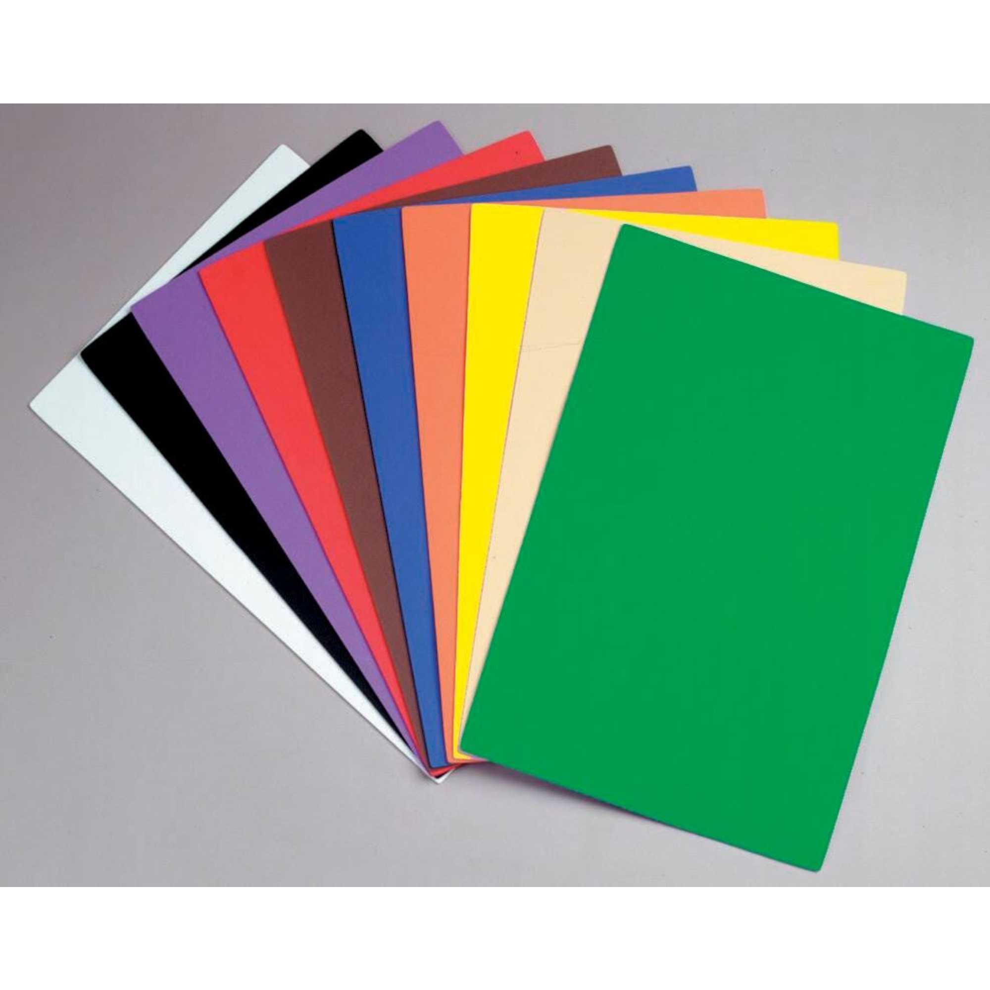 Wonderfoam Non-Toxic Foam Sheet, 9 X 12 in, Assorted Bright Color, Set of 10 - image 1 of 3