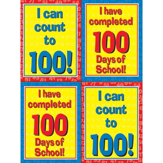 Wonderful 100 Sticker Badges