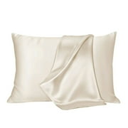 Wonderful 22 Momme Mulberry Silk Pillowcase, 100% Pure Silk Pillowcase