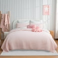 thumbnail image 1 of Wonderful Bedding Cotton-Soft Waffle Weave Teen Quilt Set, 1 of 9