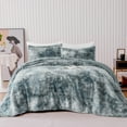 thumbnail image 1 of Wonderful Bedding Tie-Dye Faux-Fur 3-Piece Comforter Set, 1 of 7