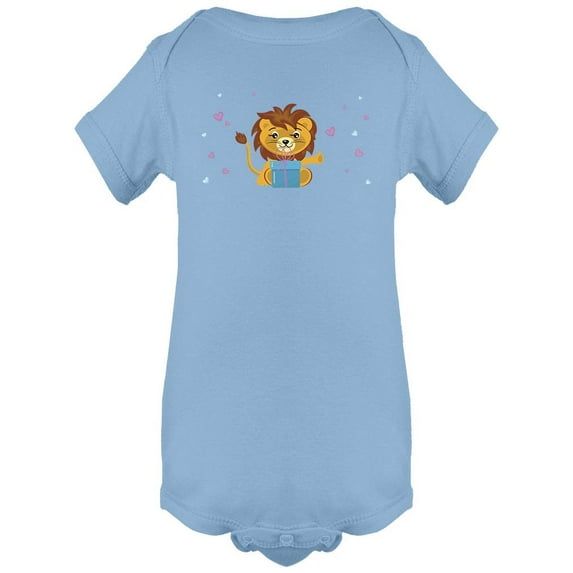 Wonderful Cute Lion Cub Bodysuit Infant -Image by Shutterstock, Newborn