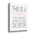 thumbnail image 1 of Wonderful Day Gallery Wrapped Canvas, 1 of 1