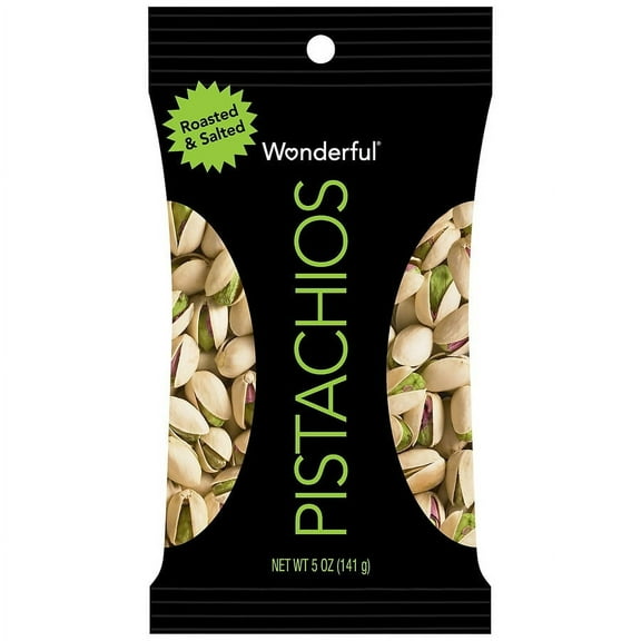 Wonderful In-Shell Pistachios Roasted & Salted5.0oz Pack of 2