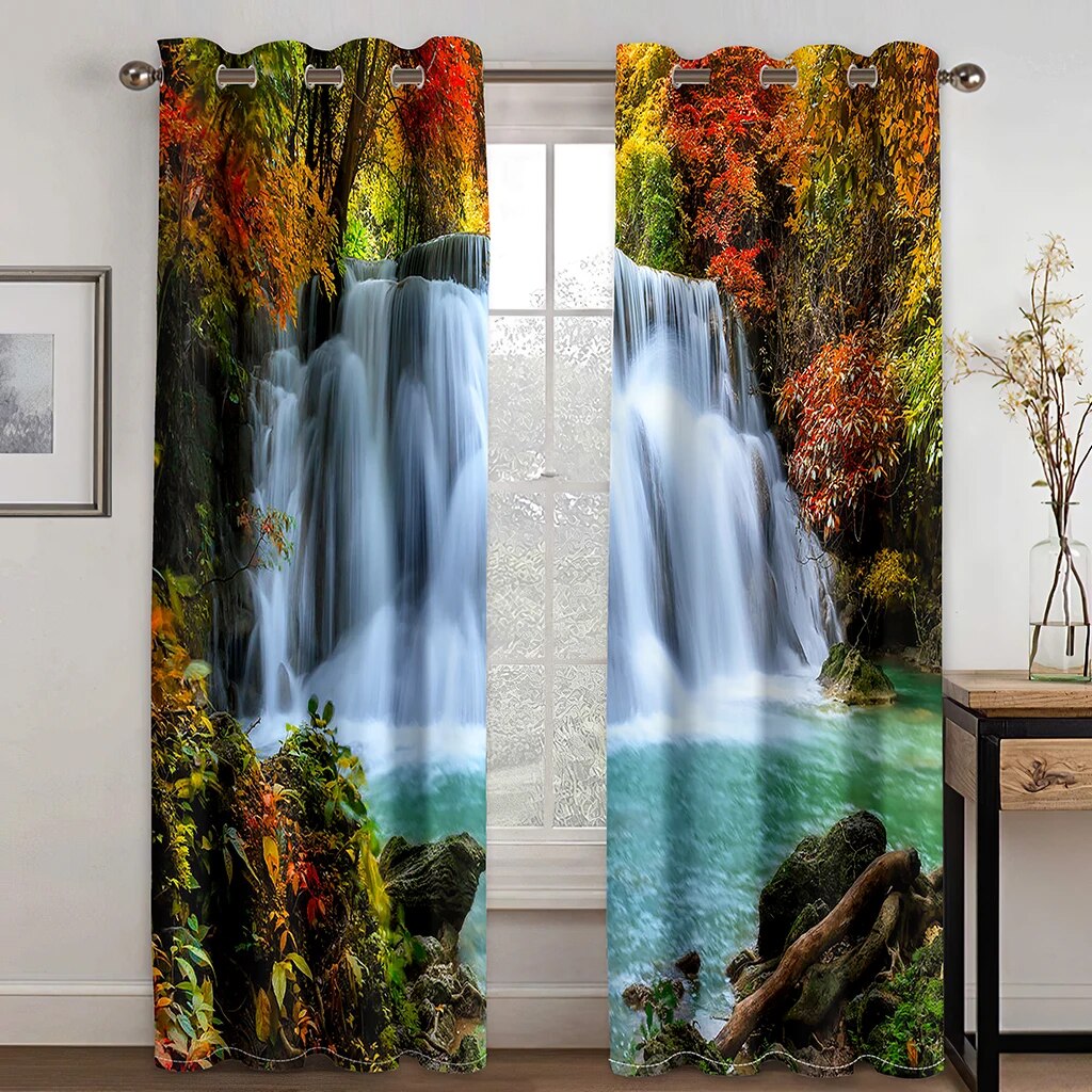 3d Living Room Curtains