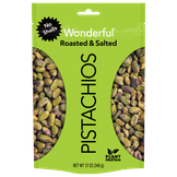 Great Value Lightly Salted, Shelled Pistachios, 12 oz Bag