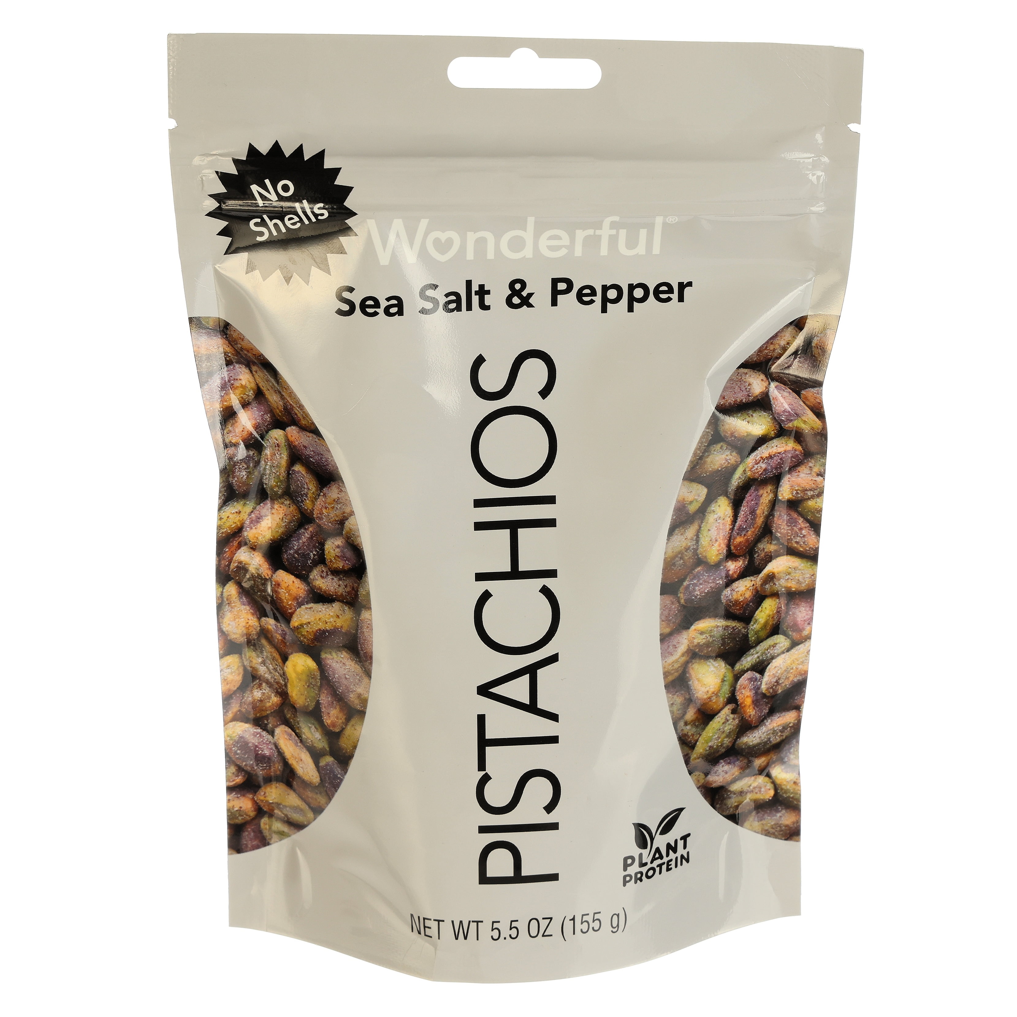 Wonderful Pistachio Sea Salt & Pepper No Shells Pistachios