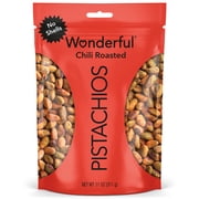 Wonderful Pistachios No Shells Chili Roasted Nuts, 11 Ounce Bag