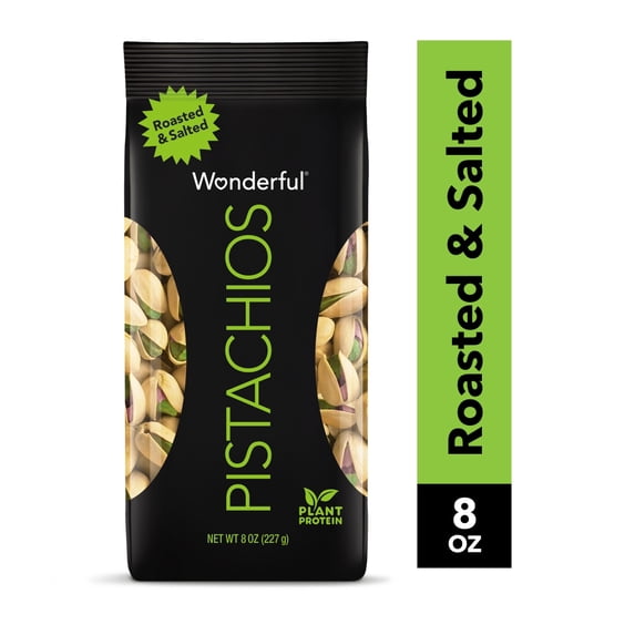 Wonderful Pistachios Roasted Salted Pistachios - Walmart.com