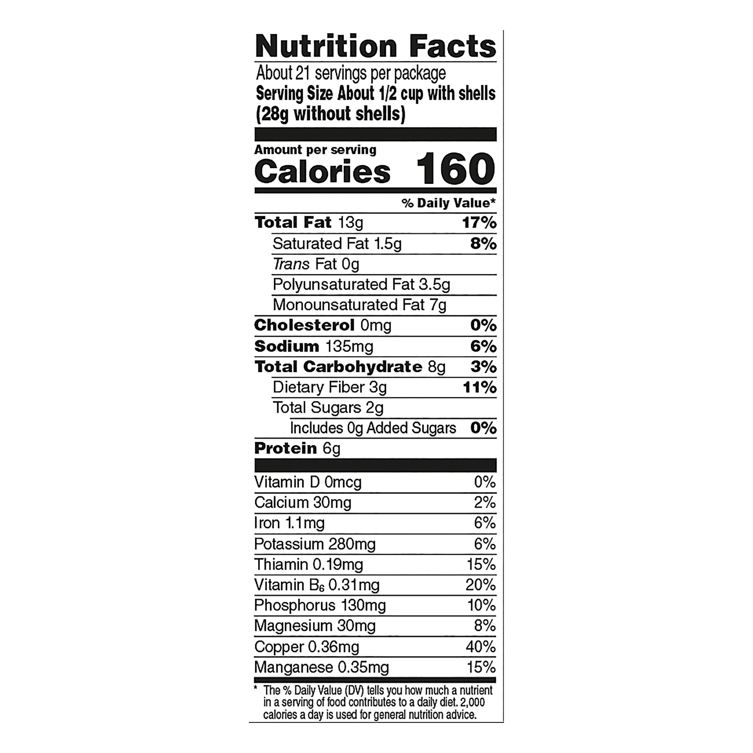 Wonderful Pistachios, In Shell Roasted & Salted Nuts, 40 Ounce Bag