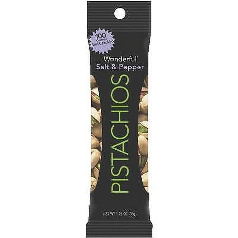 Wonderful Pistachios, Salt & Pepper Flavor, 1.25 Oz