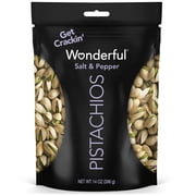 Wonderful Pistachios In-Shell Salt & Pepper Nuts, 14 Ounce Bag