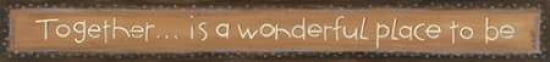 Wonderful Place Canvas Art - Karen Tribbet (12 x 36)