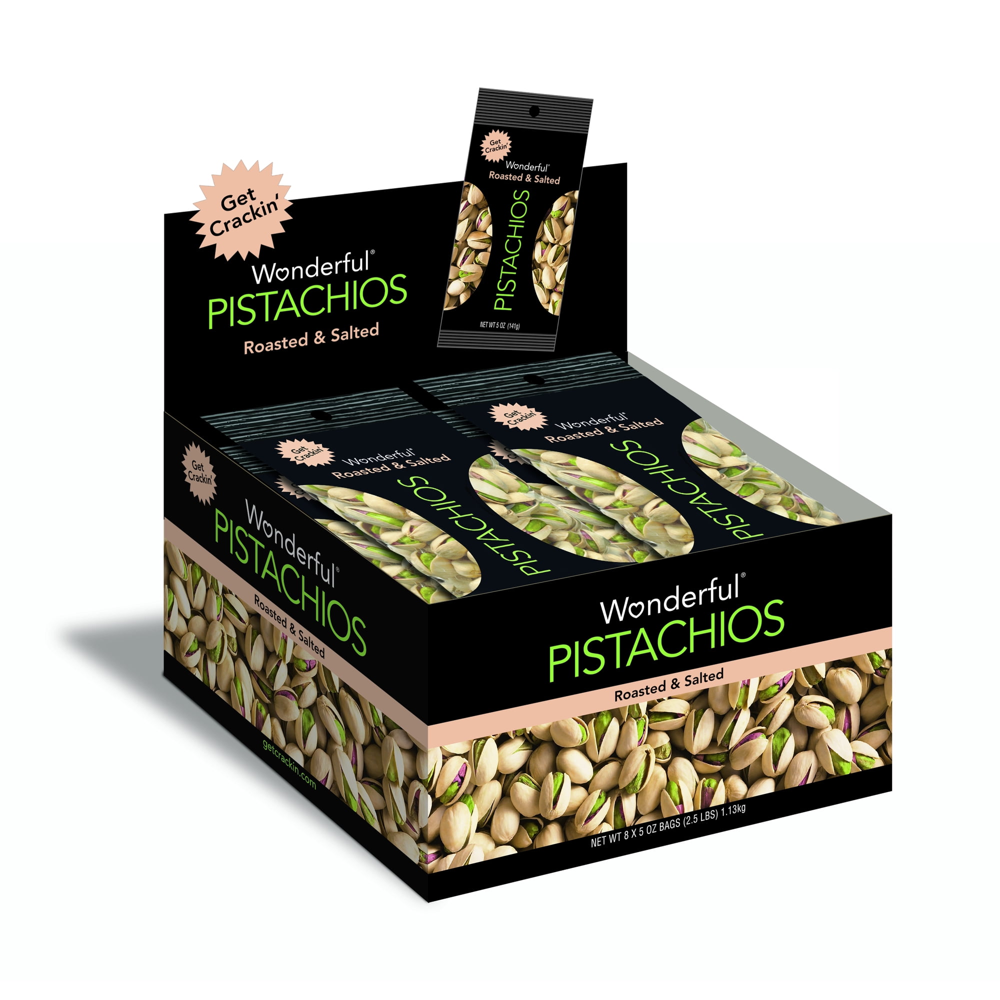 WONDERFUL 5OZ PISTACHIOS 8CT