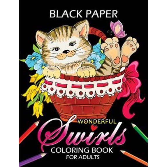 Wonderful Swirls Coloring Book for Adults