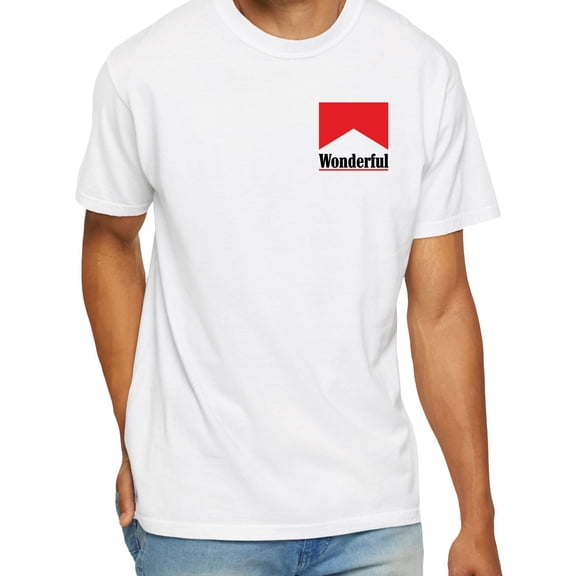 Wonderful Tape Red T‑Shirt – Minimalist Logo Tee for Everyday Vibe