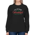 thumbnail image 1 of Wonderful Time Of Year - Xmas Women's Sweatshirt, 1 of 4