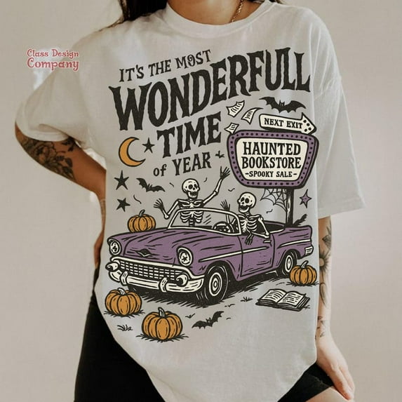 It's the Most Wonderful Time of the Year Halloween T-Shirt, Funny Halloween Tee, Vintage Halloween Design, Retro Halloween Shirt, Spooky Holiday Graphic T-Shirt