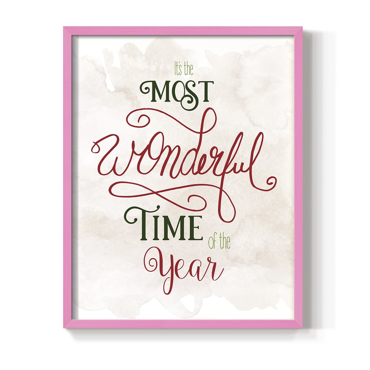 Wonderful Time of the Year Framed Print - Solid Wood in Single Picture Frame Solid Wood 2 Framed Print