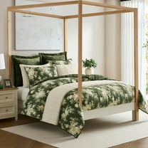 Wonderful Velvet Floral Quilt Set – Luxurious 3-Piece Bedding