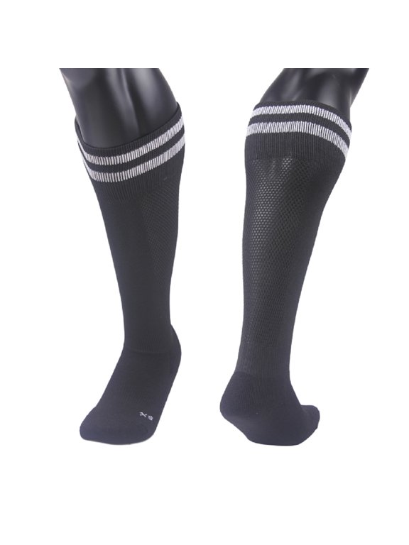 Wonderful Women's 1 Pair Knee High Sports Socks. Perfect for Fitness, Gym, any Workout or Sport Size M(Black)