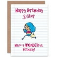 thumbnail image 1 of Wonderful Wonder Woman Birthday Greetings Card Plus Envelope Blank inside, 1 of 3