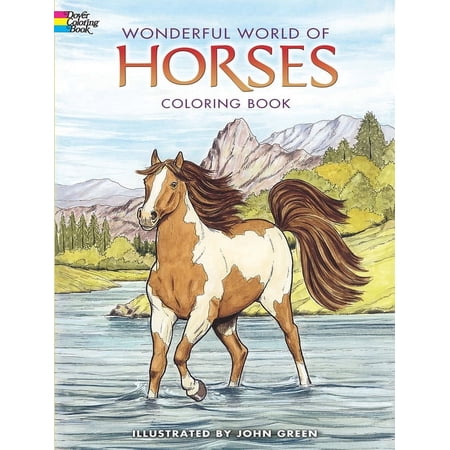 Wonderful World of Horses Coloring Book price history and forecast - Dover Farms DOV-44465