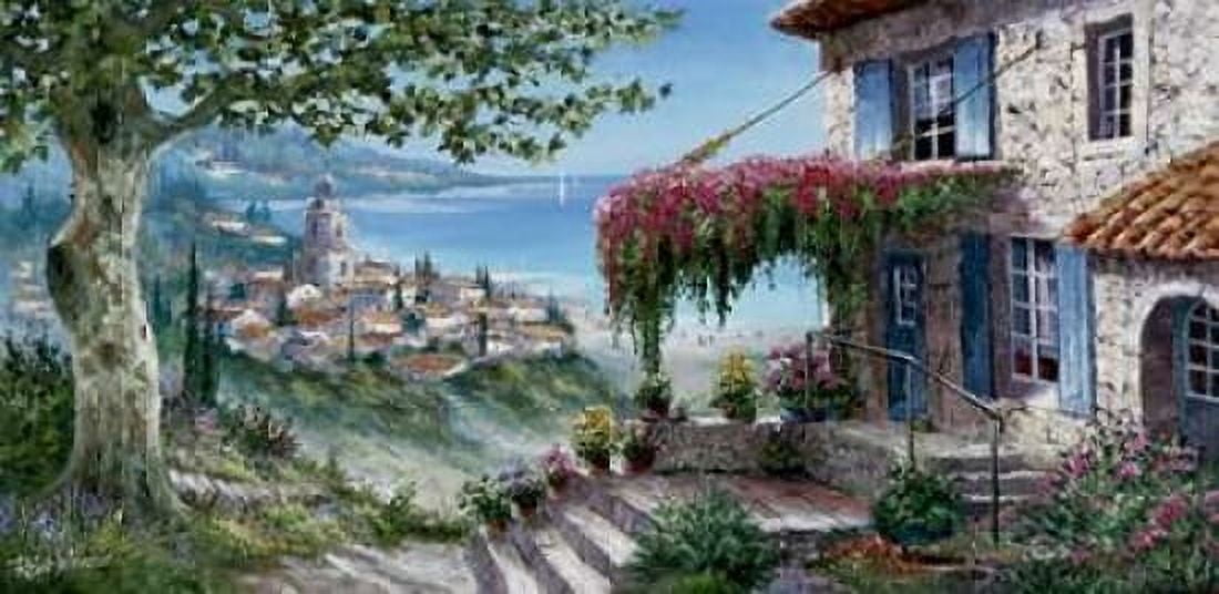 Wonderful prospect Canvas Art - Reint Withaar (24 x 48)