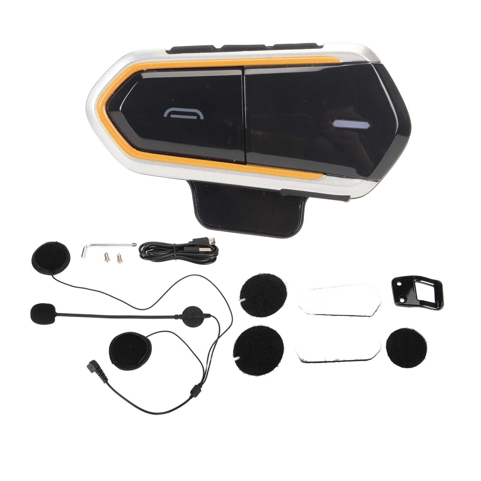 WonderfulMartBluetooth Helmet Headset Noise Cancelling HiFi Stereo IP54 Waterproof Wireless