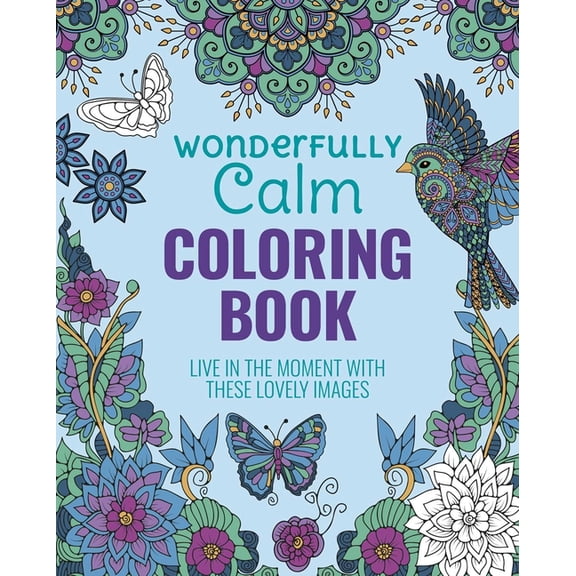 Sirius Creative Coloring Wonderfully Calm Coloring Book, (Paperback)