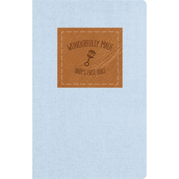 Wonderfully Made: Baby Boy's First Bible, Softcover, Blue, (Paperback)