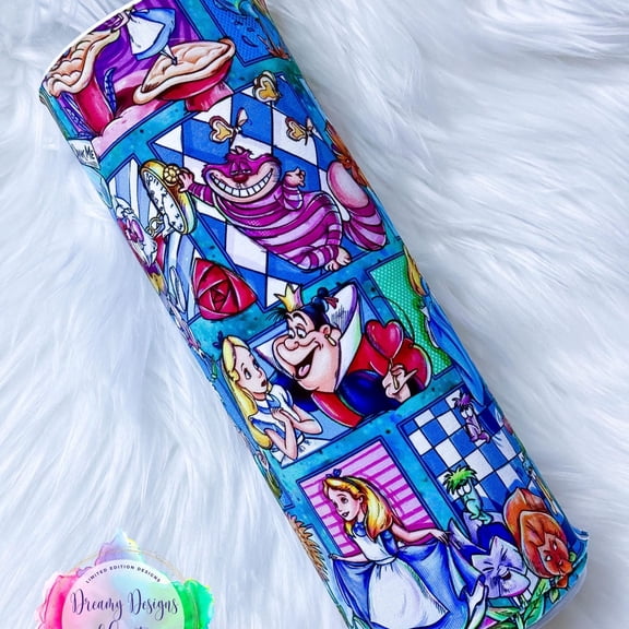 Wonderland Adventure Inspired Tumbler, Custom Water Bottle or Tumbler, 20 oz