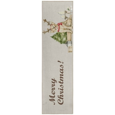 Wonderland WN8 Taupe Seasonal Rug 2' 3" X 7 ' 6"