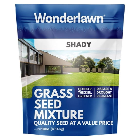 Wonderlawn 10 lbs Shady Mixed Full Shade Grass Seed