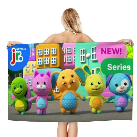 Wonderoos Gifts Beach Towel for Women Girl Birthday Inspired Fan Bath Outdoor Music Lover