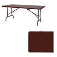thumbnail image 1 of Wonderplast Stella 6ft Fold-In-Half Rectangular Table, 1 of 5