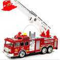thumbnail image 1 of Wonderplay Fire Truck Toys for Kids - Fire Truck Play Set -Extending Ladder & Lights & Siren Sounds, 1 of 5